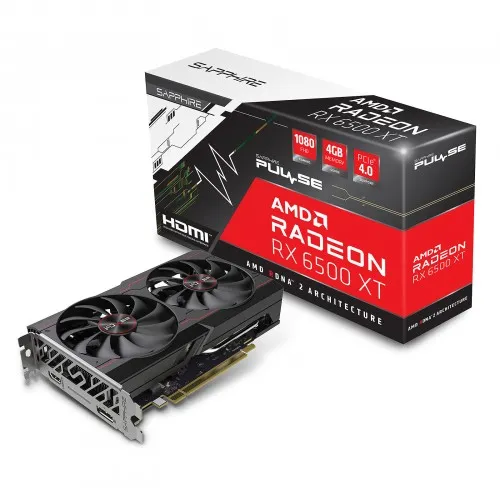 Sapphire PULSE AMD Radeon RX 6500XT OC 8GB GDDR6 Graphics Card